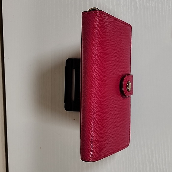 Coach Cross-grain Leather Phone/Wallet/Wristlet - Picture 4 of 13